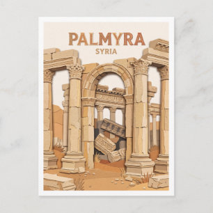 Carte Postale Temple de Bel Palmyre Syrie