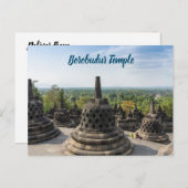 Carte Postale Temple de Borobudur (Devant / Derrière)