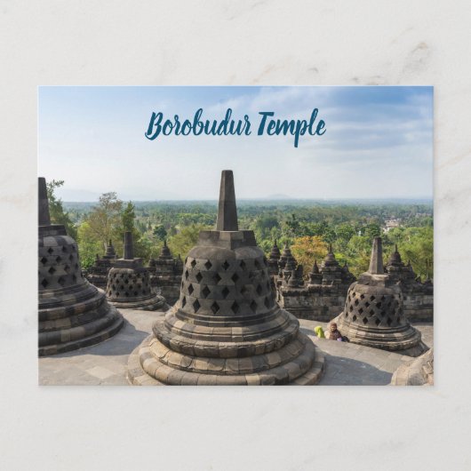 Carte Postale Temple de Borobudur (Devant)