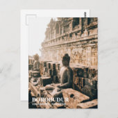 Carte Postale Temple de Borobudur (Devant / Derrière)