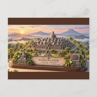 Carte Postale Temple de Borobudur