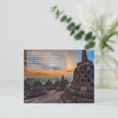 Carte Postale Temple de Borobudur 2 (Debout devant)