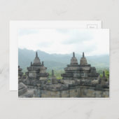 Carte Postale Temple de Borobudur, Yogjakarta (Devant / Derrière)