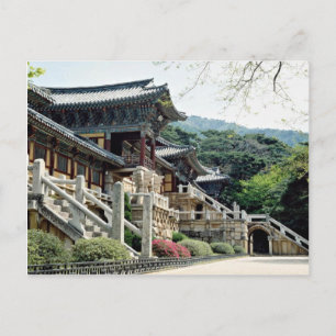 Carte Postale Temple de Bulguksa, Kyongju, Corée du Sud