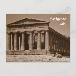 Carte Postale Temple de Concordia