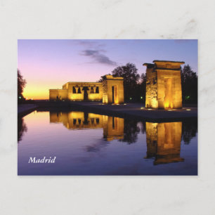 Carte Postale Temple de Debod