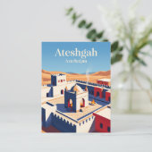 Carte Postale Temple de feu d'Ateshgah Azerbaïdjan (Debout devant)