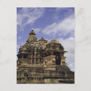 Carte Postale Temple de Khajuraho, Madhya Pradesh, Inde