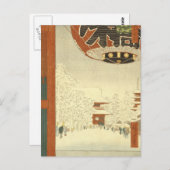 Carte Postale Temple de Kinryūzan, Asakusa (Devant / Derrière)