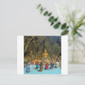 Carte Postale Temple de la grotte bouddhique (Debout devant)