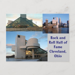 Carte Postale Temple de la renommée du rock et du roll Cleveland
