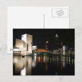 Carte Postale Temple de la renommée du rock et du roll Cleveland (Devant / Derrière)