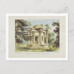 Carte Postale Temple de la Victoire, Jardins Kew, plaque 19 de '