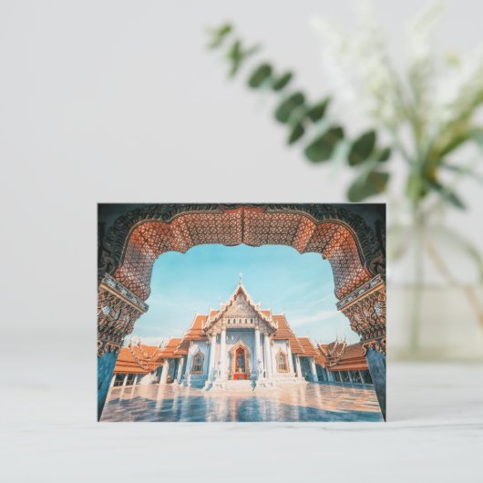 Carte Postale Temple de marbre (Debout devant)