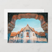 Carte Postale Temple de marbre (Devant / Derrière)