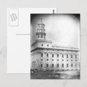 Carte Postale Temple de Nauvoo daguerreotype (Devant / Derrière)