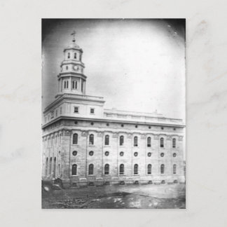 Carte Postale Temple de Nauvoo daguerreotype