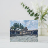 Carte Postale Temple de pierre à Belur, Karnataka, Inde (Debout devant)