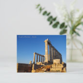 Carte Postale Temple de Poséidon (Debout devant)