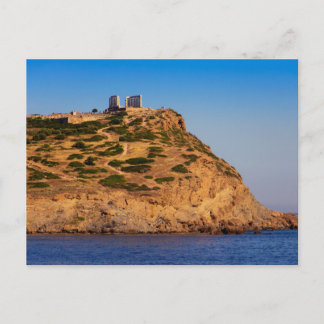Carte Postale Temple de Poséidon, cap Sounion, Grèce