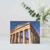 Carte Postale Temple de Segesta impressionnable (Debout devant)
