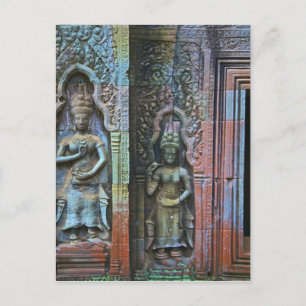 Carte Postale Temple de Ta Prohm, province de Siem Reap, Cambodg
