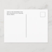 Carte Postale Temple des Inscriptions, Palenque, Mexique (Dos)