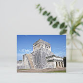 Carte Postale Temple Des Jaguars, Chichen Itza (Debout devant)