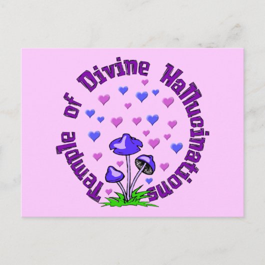 Carte Postale Temple d'Hallucination Divine (Devant)