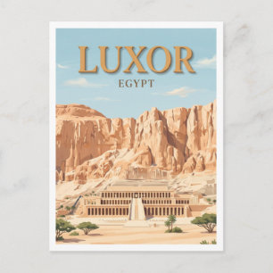 Carte Postale Temple d'Hatshepsout Louxor Égypte