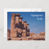 Carte Postale Temple d'Hercule (Devant / Derrière)