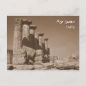 Carte Postale Temple d'Hercule (Devant)
