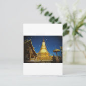 Carte Postale temple doi suthep à chiangmai (Debout devant)