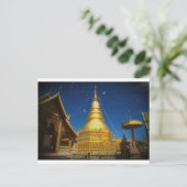 Carte Postale temple doi suthep à chiangmai (Debout devant)