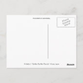 Carte Postale Temple d'or (Dos)