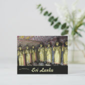 Carte Postale Temple d'or de Dambulla Sri Lanka (Debout devant)