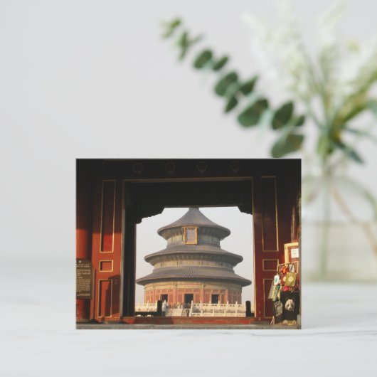 Carte postale Temple du Ciel (Debout devant)