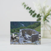 Carte Postale Temple du Soleil, Machu Picchu, Pérou (Debout devant)