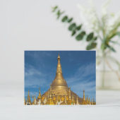 Carte Postale Temple du Stupa doré (Debout devant)