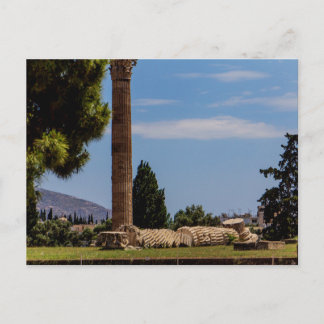 Carte Postale Temple du Zeus olympien, Athènes, Grèce