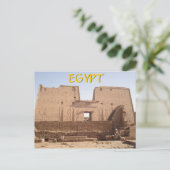 Carte Postale Temple Egypte d'Edfu (Debout devant)
