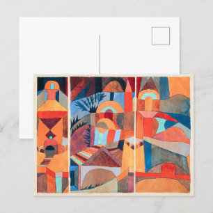 Carte Postale Temple Gardens Paul Klee Tirage photo