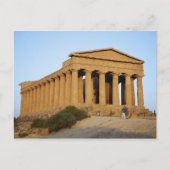 Carte Postale Temple grec (Devant)