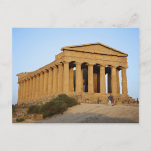 Carte Postale Temple grec