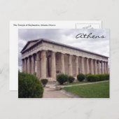 Carte Postale temple hephaestus (Devant / Derrière)