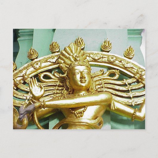 Carte Postale Temple Hindou Chettiar, Singapour 1 (Devant)