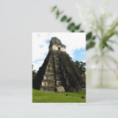 Carte Postale Temple I, Tikal, Guatemala (Debout devant)