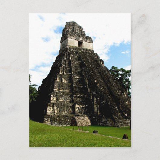Carte Postale Temple I, Tikal, Guatemala (Devant)