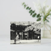 Carte Postale Temple japonais (Debout devant)
