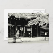 Carte Postale Temple japonais (Devant / Derrière)